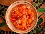 Tomato and Goat’s Cheese Crumble