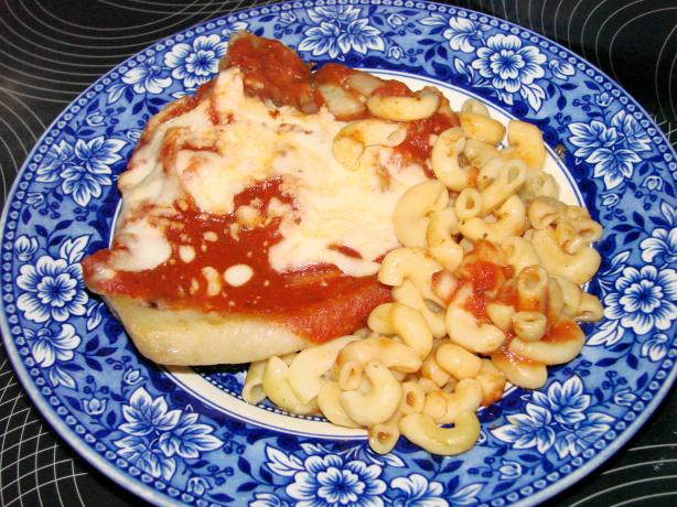 Pork Chop and Pasta Dinner. Photo by Boomette