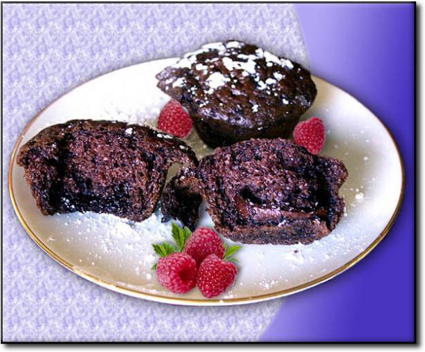 Chocolate and Nutella Surprise Muffins. Photo by NurseJaney