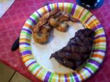Asian Honey Tea Grilled Shrimp
