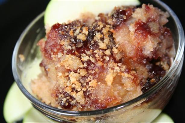 Danish Applesauce Breadcrumb Pudding. Photo by ~Nimz~