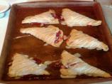 Lemon-Glazed Fruit Turnovers