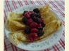 Swedish Pancakes With Berry-Cardamom Topping