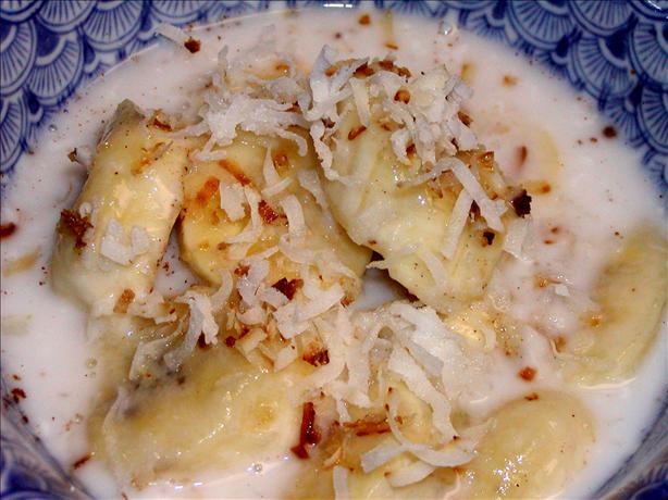Banana in Coconut Cream. Photo by Rita~