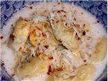 Banana in Coconut Cream