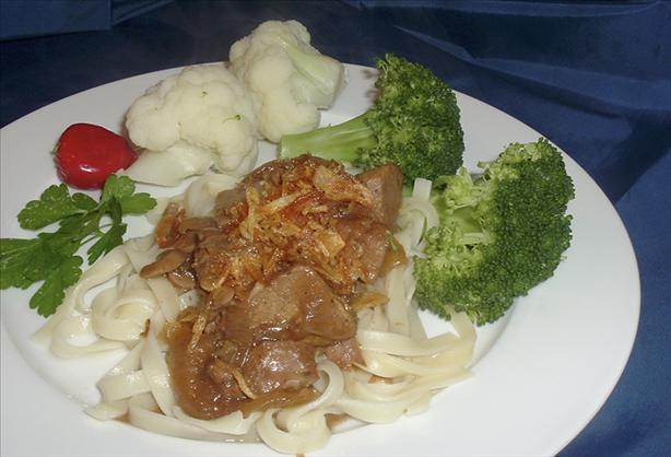 Beer Braised Beef from a Crock Pot. Photo by Bergy