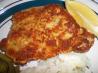 Pork With Parmesan Coating Schnitzel