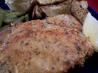 Pork With Parmesan Coating Schnitzel