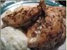 Spice-Crusted Chicken Breasts With Lemon-Cucumber Raita. Recipe by NcMysteryShopper