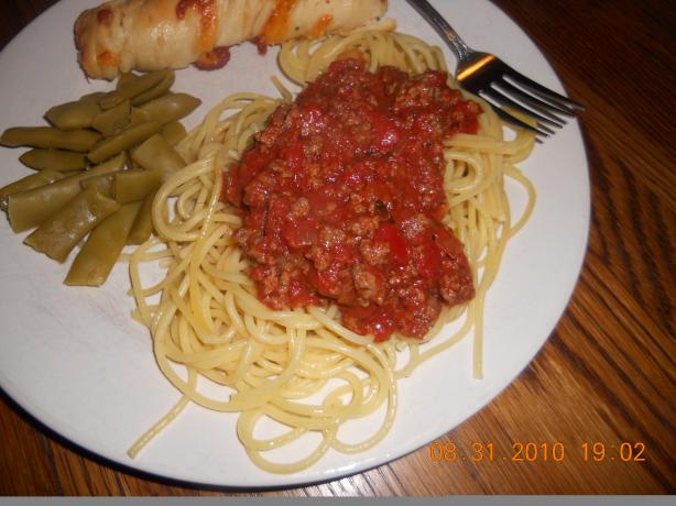 Spaghetti Sauce. Photo by Fantastical Sharing