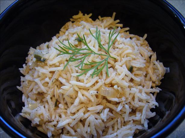 Spicy Dill Rice. Photo by cookiedog