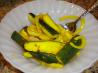 Refrigerator Pickled Zucchini Ribbons