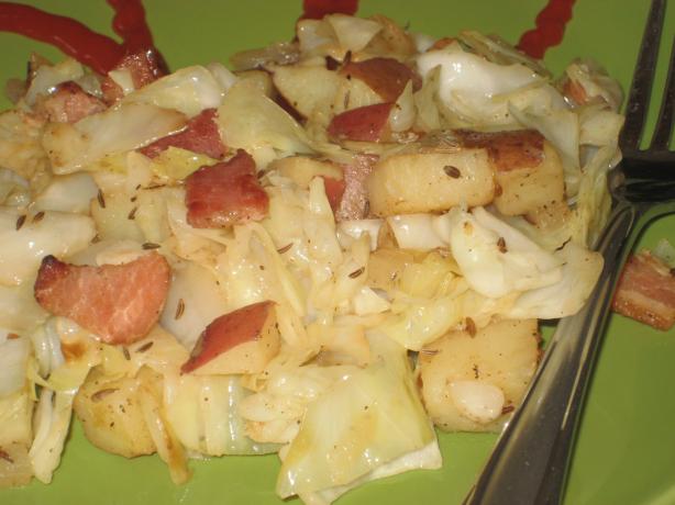 Cabbage and Potatoes. Photo by DeeVaFoodie