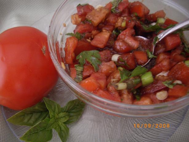 Chunky Italian Tomato Dip. Photo by Sage