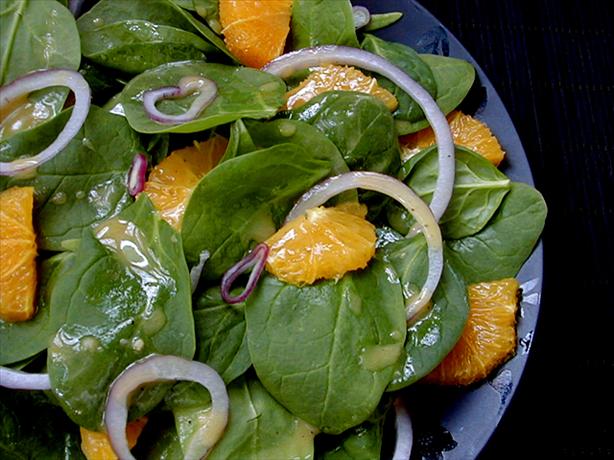 Spinach and Orange Salad. Photo by ms_bold