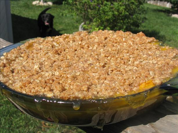 Peach Crisp. Photo by Charmie777