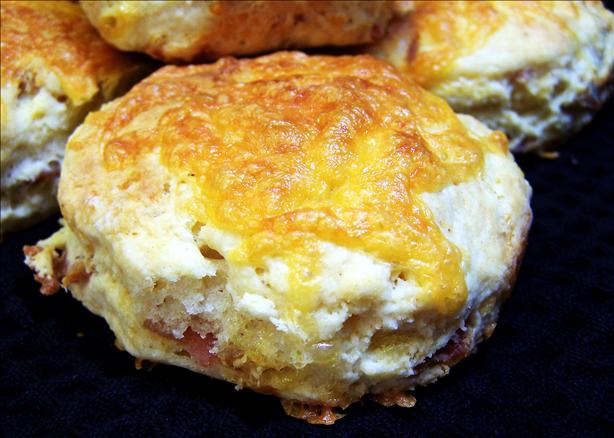 Cheddar and Bacon Buttermilk Scones. Photo by PaulaG
