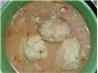 Aztec Onion Lime Soup With Corn Dumplings. Recipe by chia
