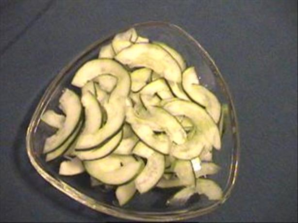 Scraped Cucumber. Photo by Mama's Kitchen (Hope)
