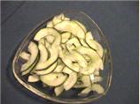 Scraped Cucumber