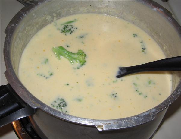 Cheese and Broccoli Soup. Photo by Redneck Epicurean