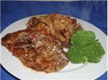 Tenderized Pork Steak With Salsa & Pasta for 2