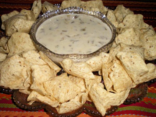Queso Blanco Dip. Photo by Julie B's Hive