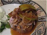 The Electrician's Supper (Hot Sliced Pork Sandwich)