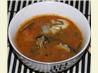 Steamed Oysters in Tomato Vinaigrette Served in Sake Cups. Recipe by Kanzeda