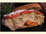 Buffalo Wing Garlic-Toasted Hoagies!