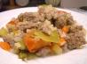Ground Turkey & Rice. Recipe by Bobbie Cat