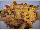 Pasta Chicken Taco Bake