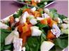Spinach-Apple Salad With Roquefort Cheese. Recipe by ~Nimz~