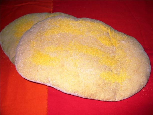 My Rough Khoubz -- Moroccan Flat Bread.. Photo by Chef #515392