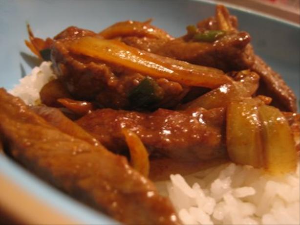 Stir-Fried Beef Curry. Photo by Demandy