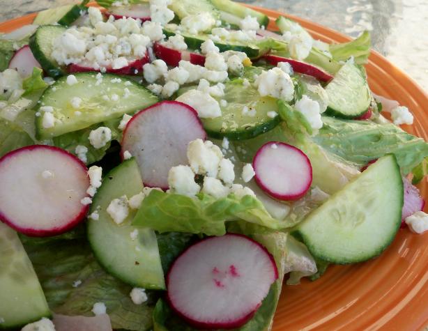 Danish Blue Cheese Salad. Photo by *Parsley*