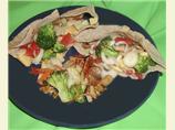 Summer Time Veggie Pita Melt