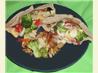 Summer Time Veggie Pita Melt. Recipe by michEgan