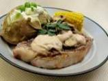 Rib Eye Steak With Spicy Cream A1 Sauce