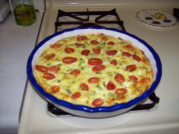 Mushroom Crust Quiche. Photo by little_wing