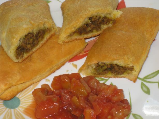 Spicy Jamaican Meat Pies With Island Salsa. Photo by FrenchBunny