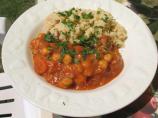 Easy Crock Pot Moroccan Chicken, Chickpea and Apricot Tagine