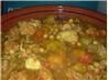 Easy Crock Pot Moroccan Chicken, Chickpea and Apricot Tagine