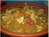 Easy Crock Pot Moroccan Chicken, Chickpea and Apricot Tagine