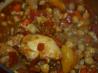 Easy Crock Pot Moroccan Chicken, Chickpea and Apricot Tagine