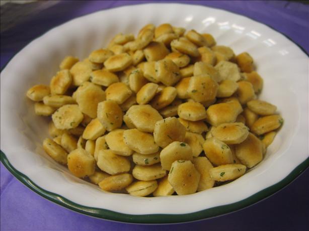 Seasoned Oyster Crackers. Photo by vballkae