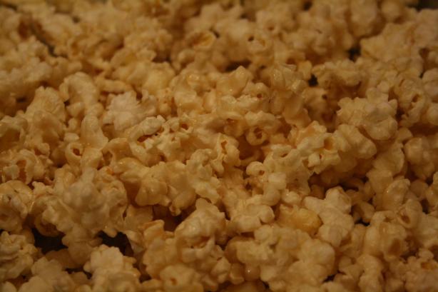 Super Fast, Delicious, Easy, and Ooey Gooey Caramel Corn. Photo by cook from scratch