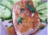 Steamed Halibut With Chili Lime Dressing