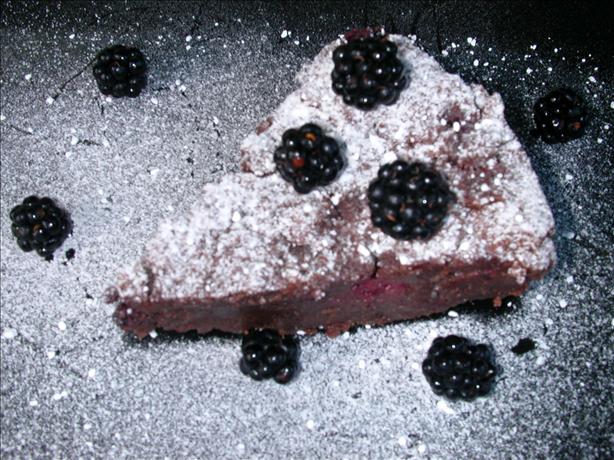 Blackberry Chocolate Cake. Photo by tigerduck