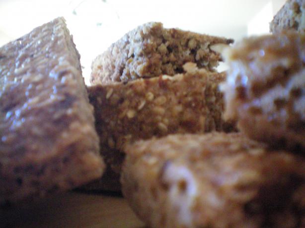 Healthy Chocolate Nut Squares. Photo by bricookie55